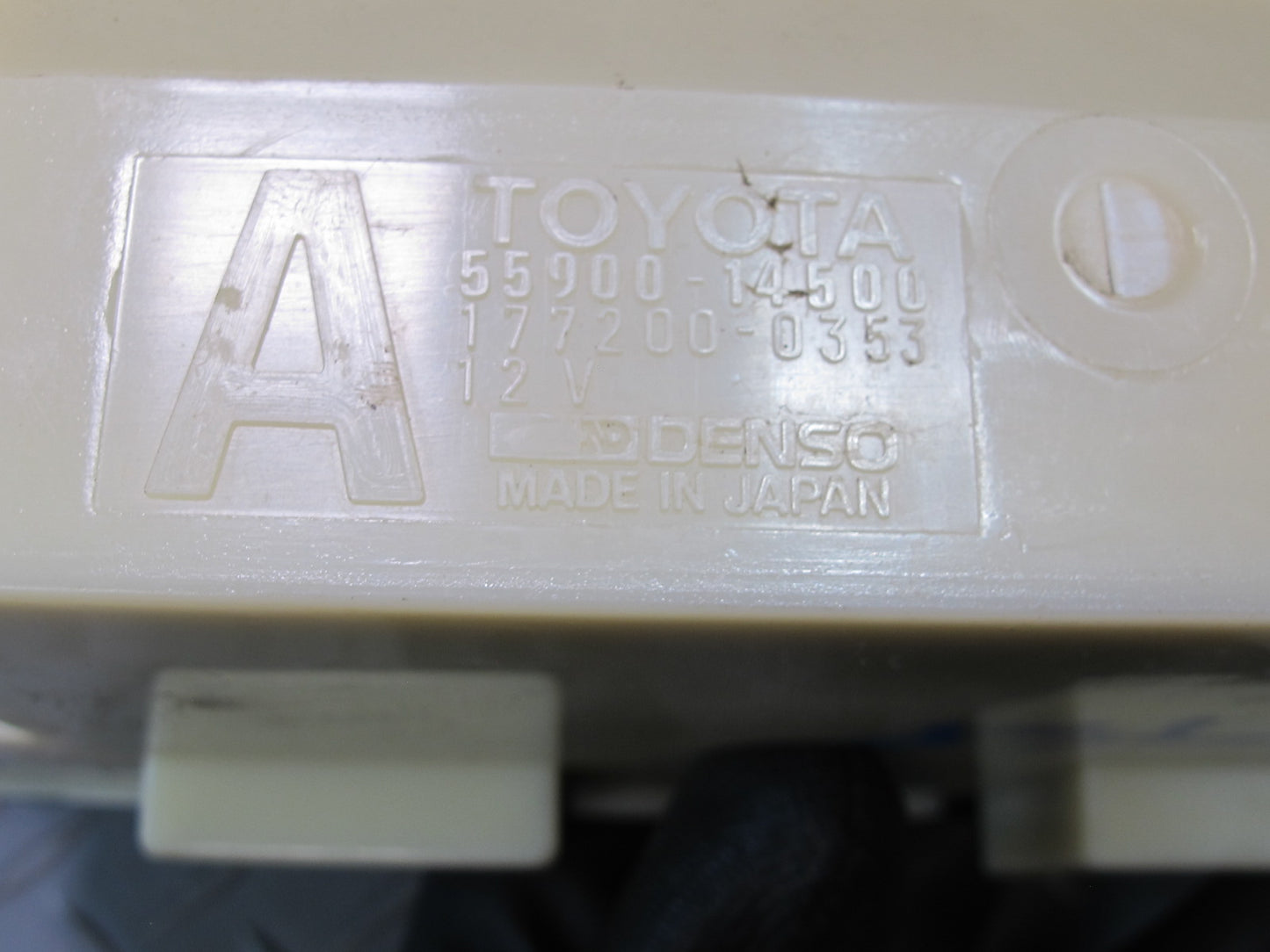 89-92 Toyota Supra MA70L AC Heater Climate Control Switch Panel 55900-14500 OEM