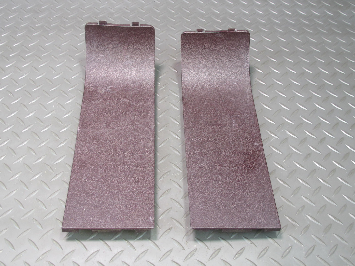 86-92 Toyota Supra MA70L Trunk Tail Light Access Cover Trim Panel Maroon OEM