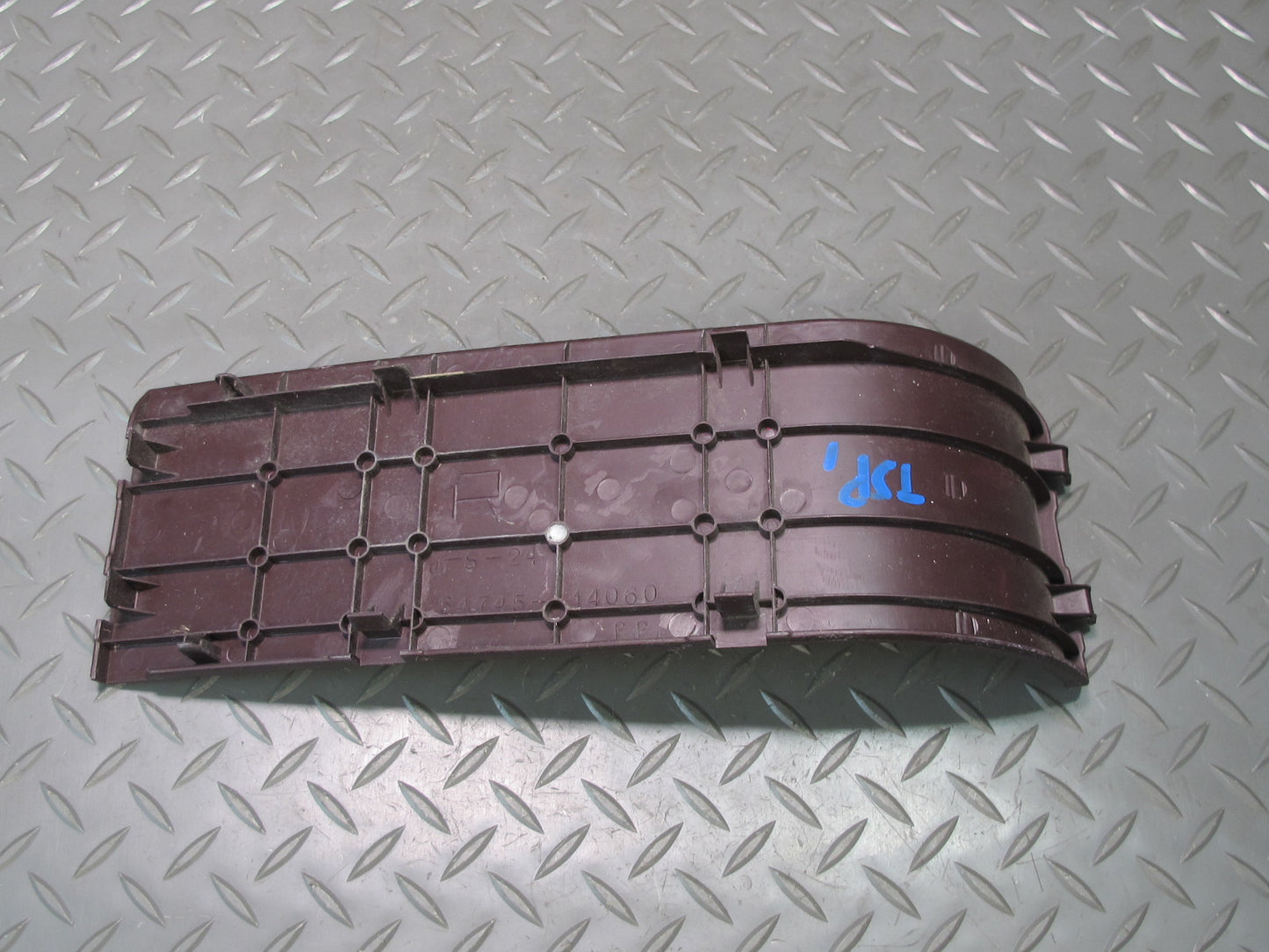 86-92 Toyota Supra MA70L Trunk Tail Light Access Cover Trim Panel Maroon OEM
