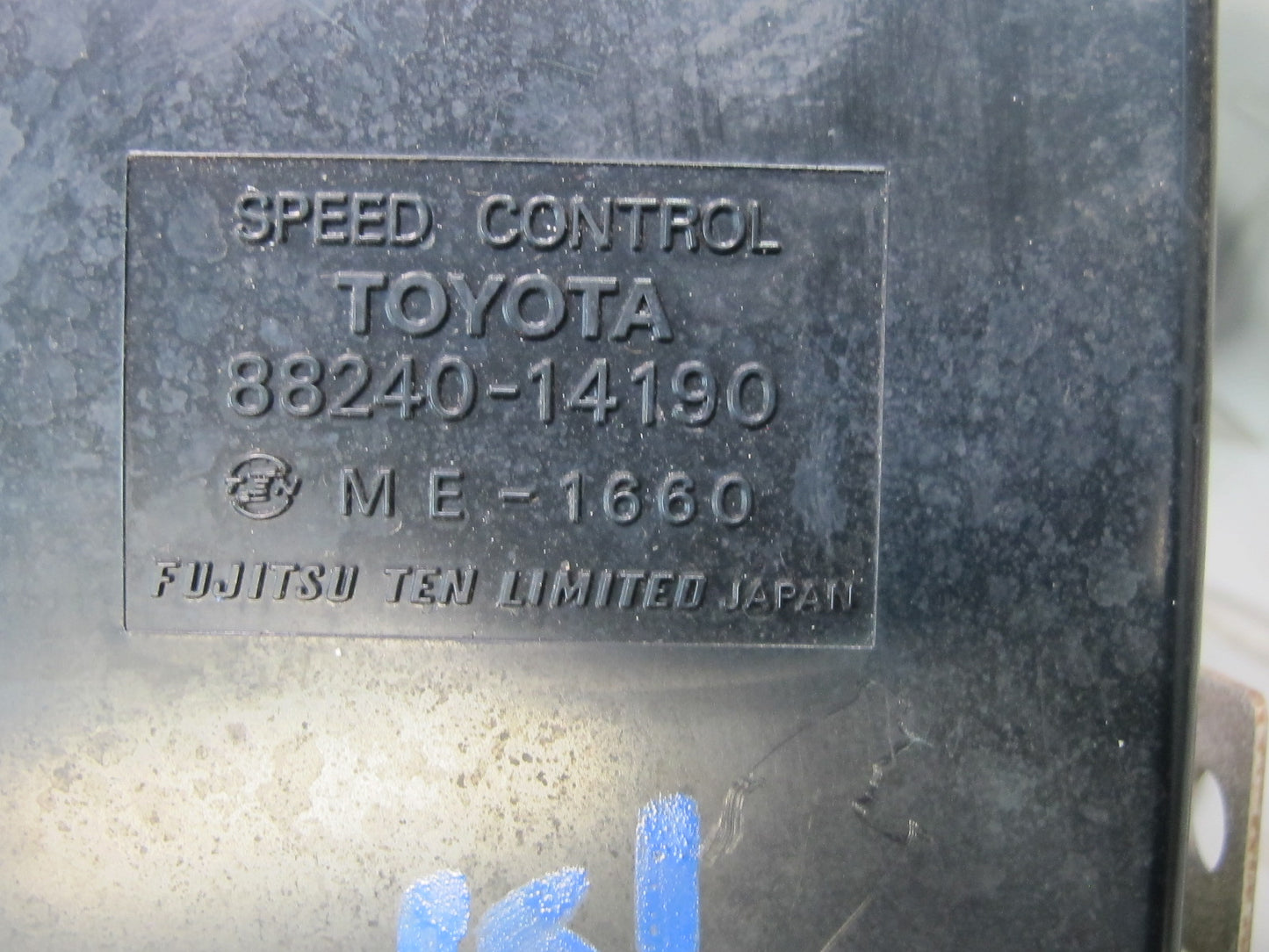 89-91 Toyota Supra MA70L 7MGE NA Speed Cruise Control Module w Relay OEM