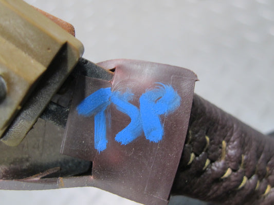 86-92 Toyota Supra MA70L Set of 2 Left & Right A Pillar Grab Handle Maroon OEM