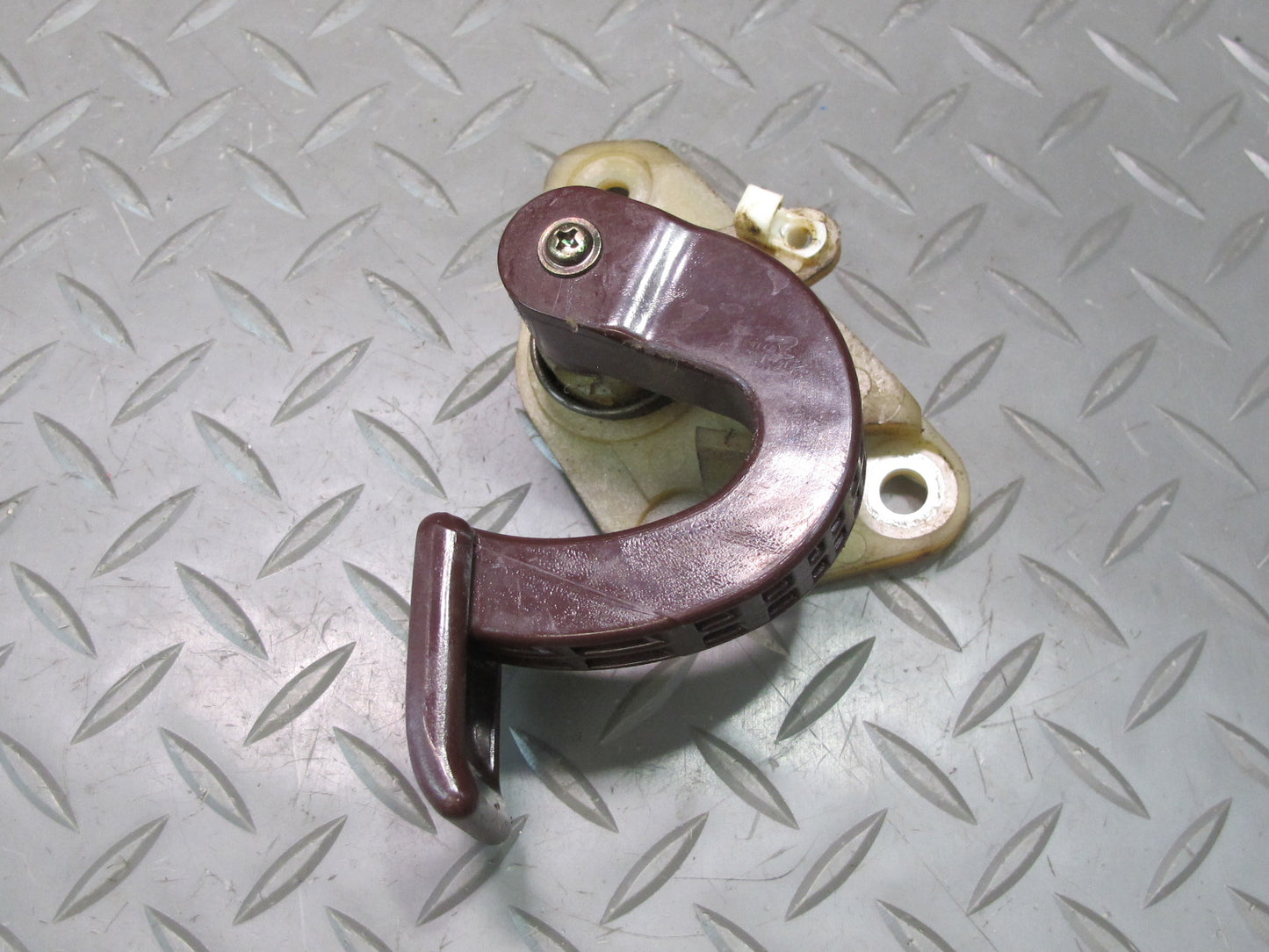 86-92 Toyota Supra MK3 MA70L Front Right Interior Door Handle Maroon OEM