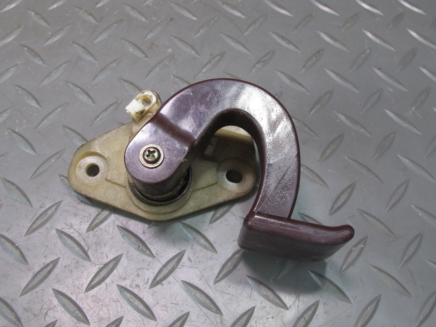 86-92 Toyota Supra MK3 MA70L Front Right Interior Door Handle Maroon OEM