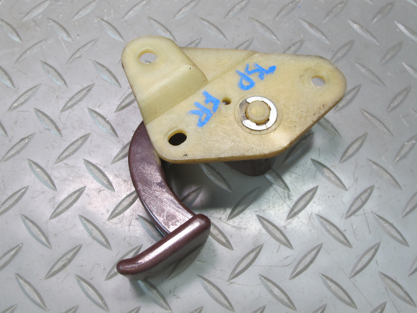 86-92 Toyota Supra MK3 MA70L Front Right Interior Door Handle Maroon OEM