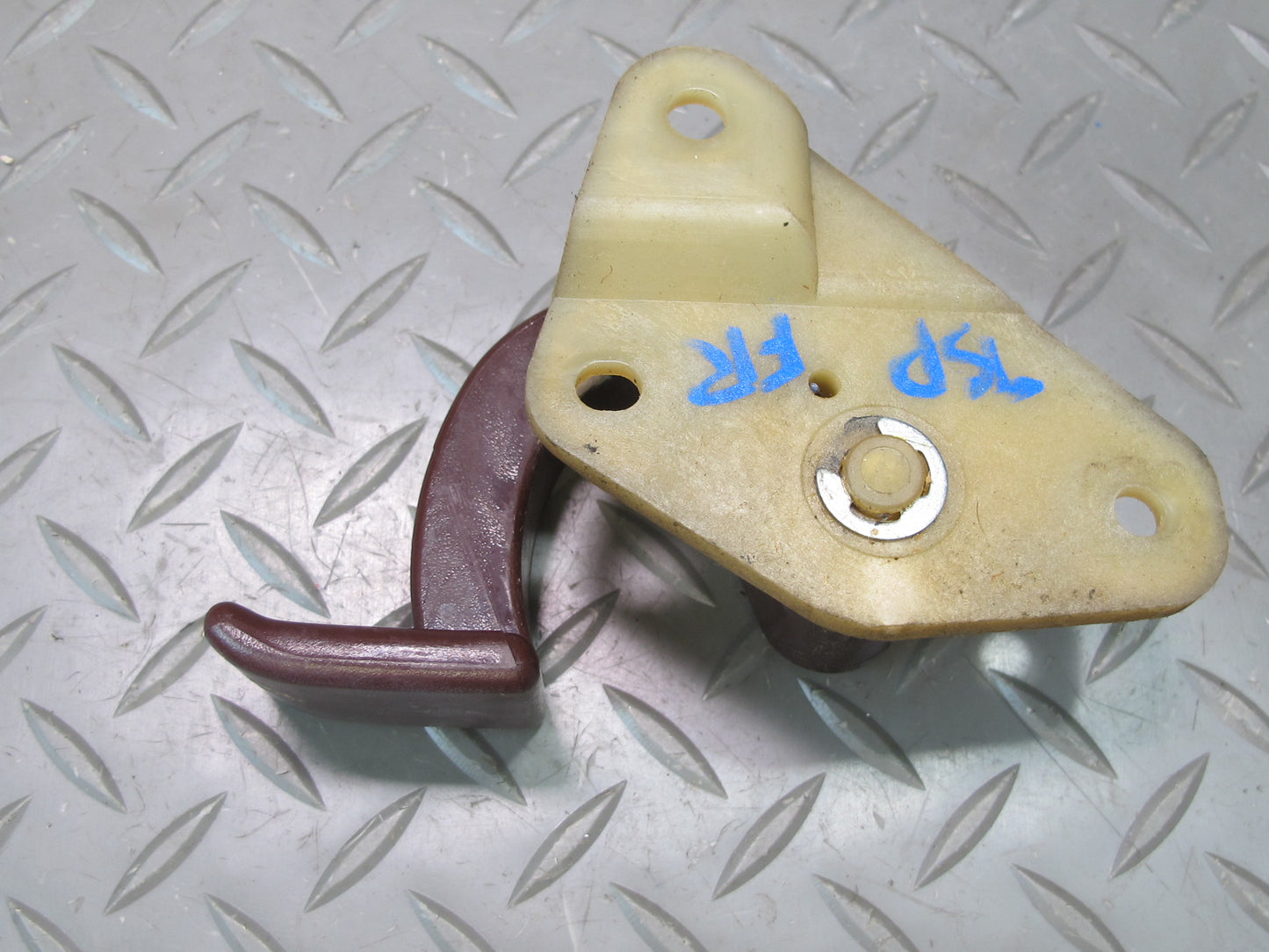 86-92 Toyota Supra MK3 MA70L Front Right Interior Door Handle Maroon OEM