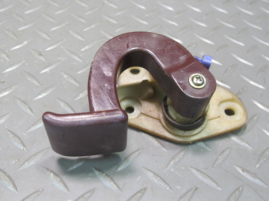 86-92 Toyota Supra MK3 MA70L Front Left Interior Door Handle Maroon OEM