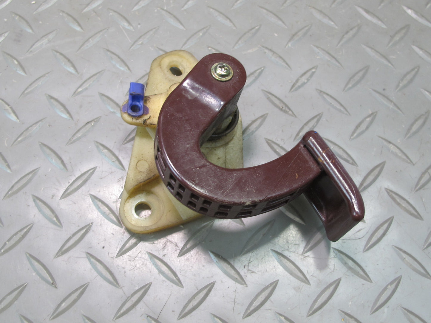 86-92 Toyota Supra MK3 MA70L Front Left Interior Door Handle Maroon OEM