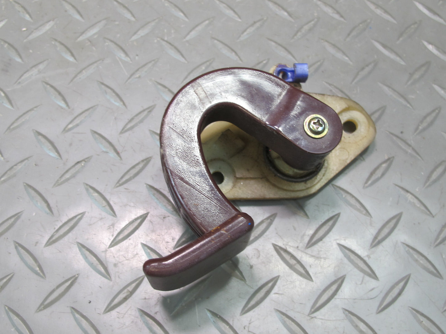 86-92 Toyota Supra MK3 MA70L Front Left Interior Door Handle Maroon OEM