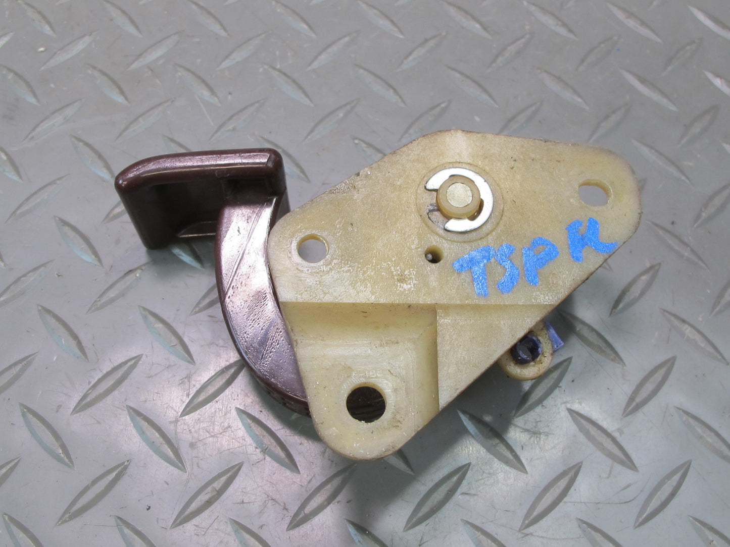 86-92 Toyota Supra MK3 MA70L Front Left Interior Door Handle Maroon OEM