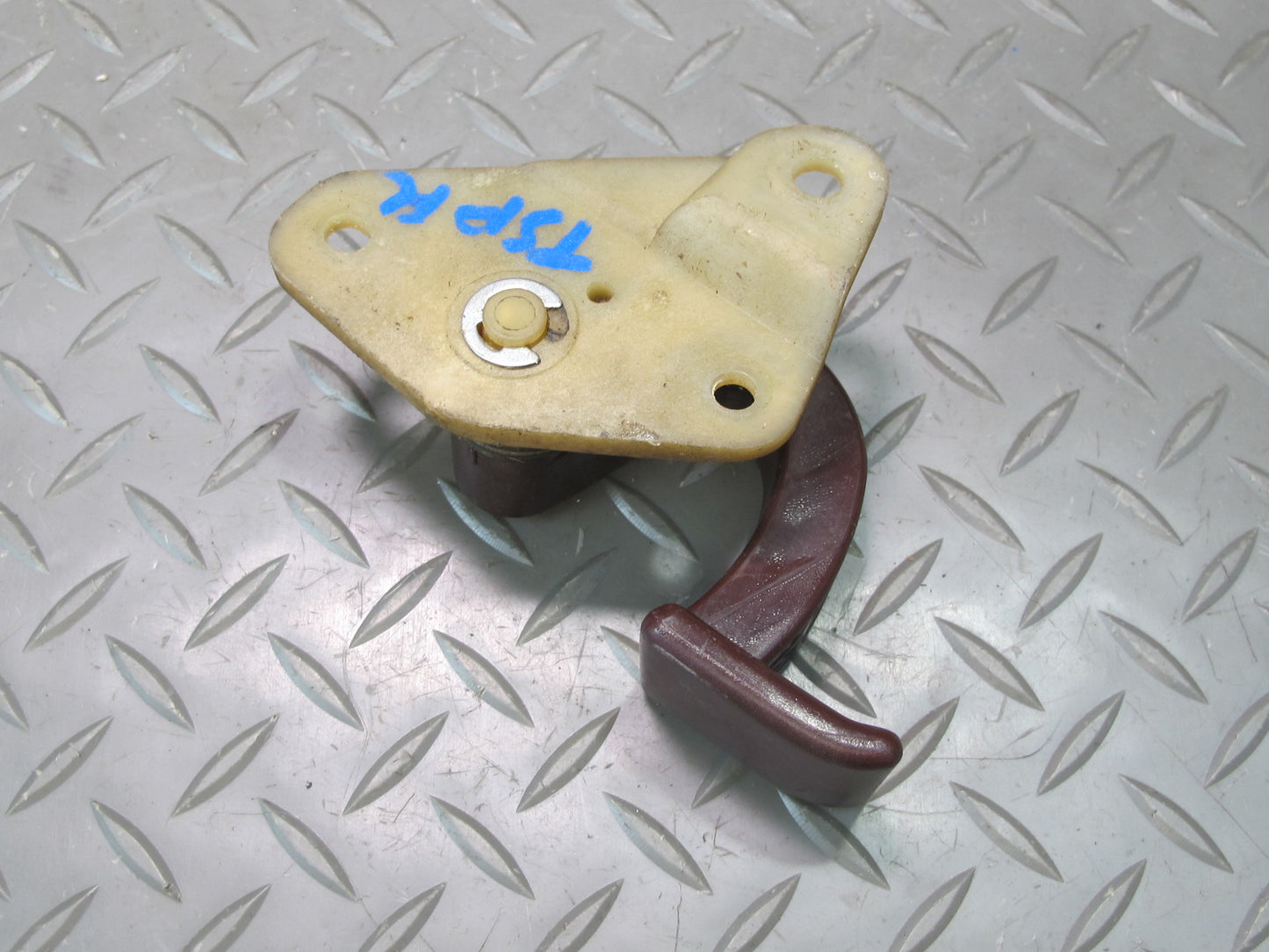 86-92 Toyota Supra MK3 MA70L Front Left Interior Door Handle Maroon OEM