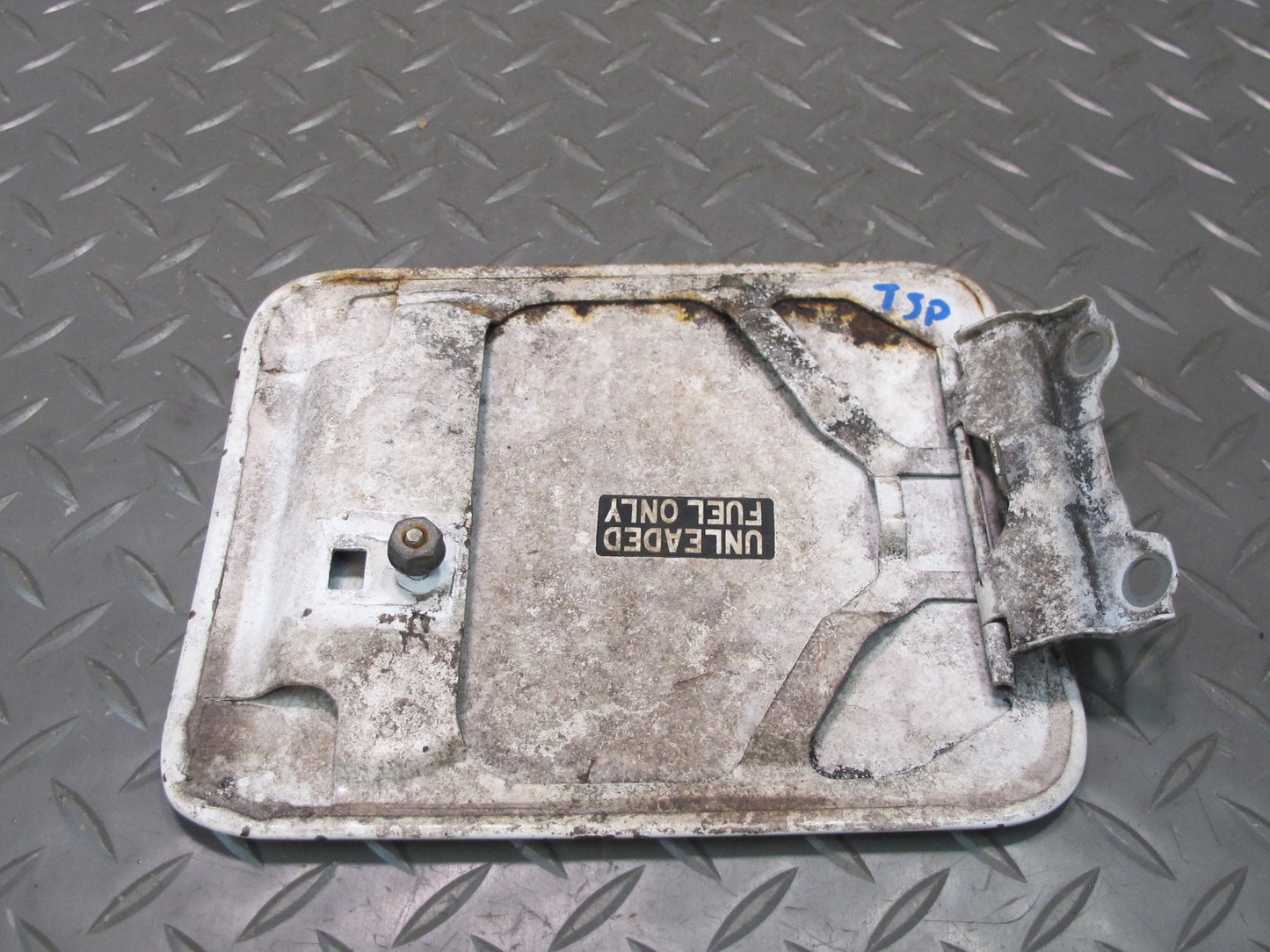 89-92 Toyota Supra MA70L Fuel Tank Filler Door Lid Cover White OEM