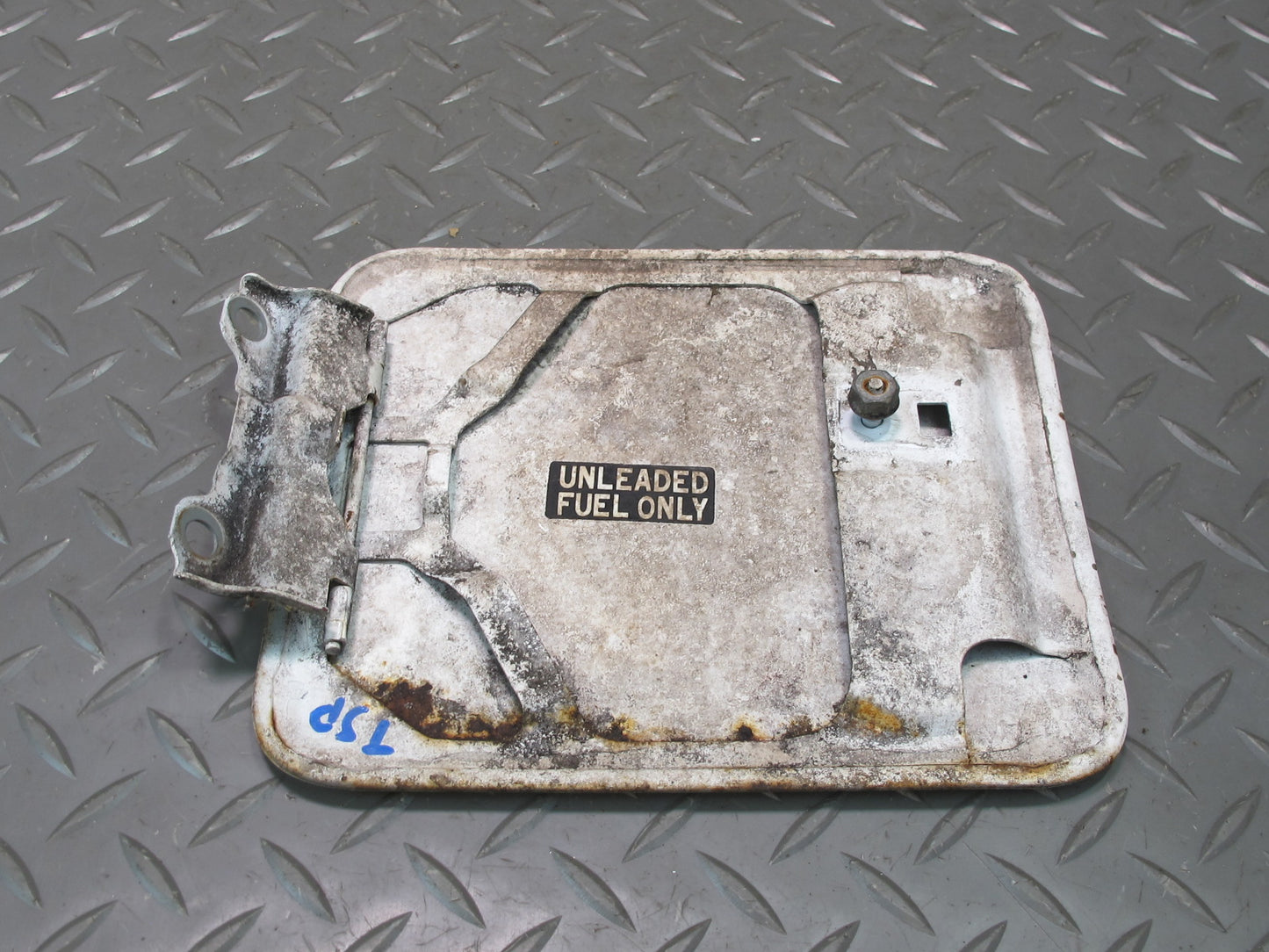 89-92 Toyota Supra MA70L Fuel Tank Filler Door Lid Cover White OEM