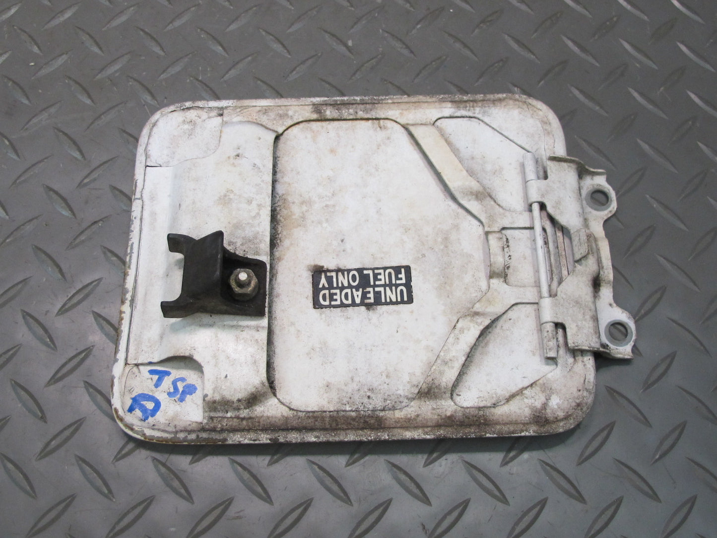 89-92 Toyota Supra MA70L Fuel Tank Filler Door Lid Cover White OEM