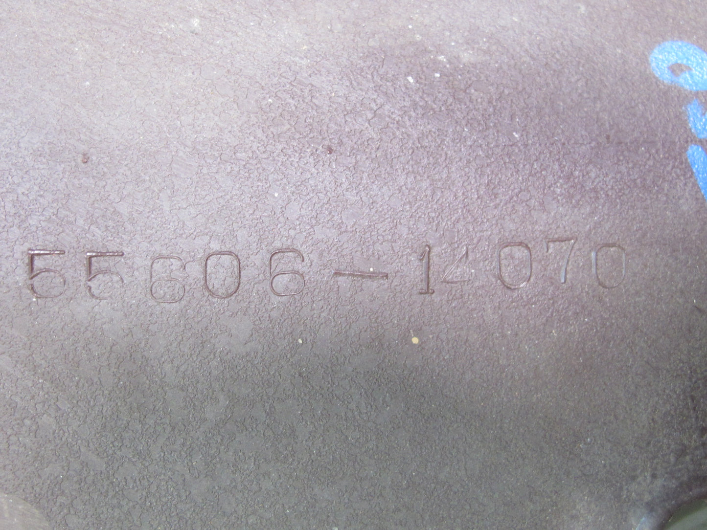 86-89 Toyota Supra MK3 Front Left Lower Knee Trim Panel Cover Maroon OEM