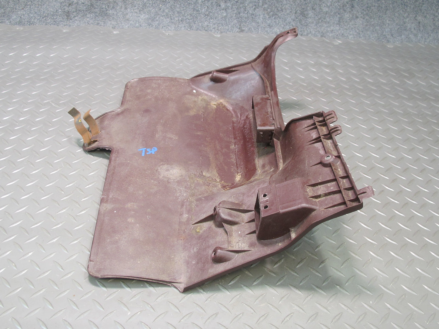 86-89 Toyota Supra MK3 Front Left Lower Knee Trim Panel Cover Maroon OEM