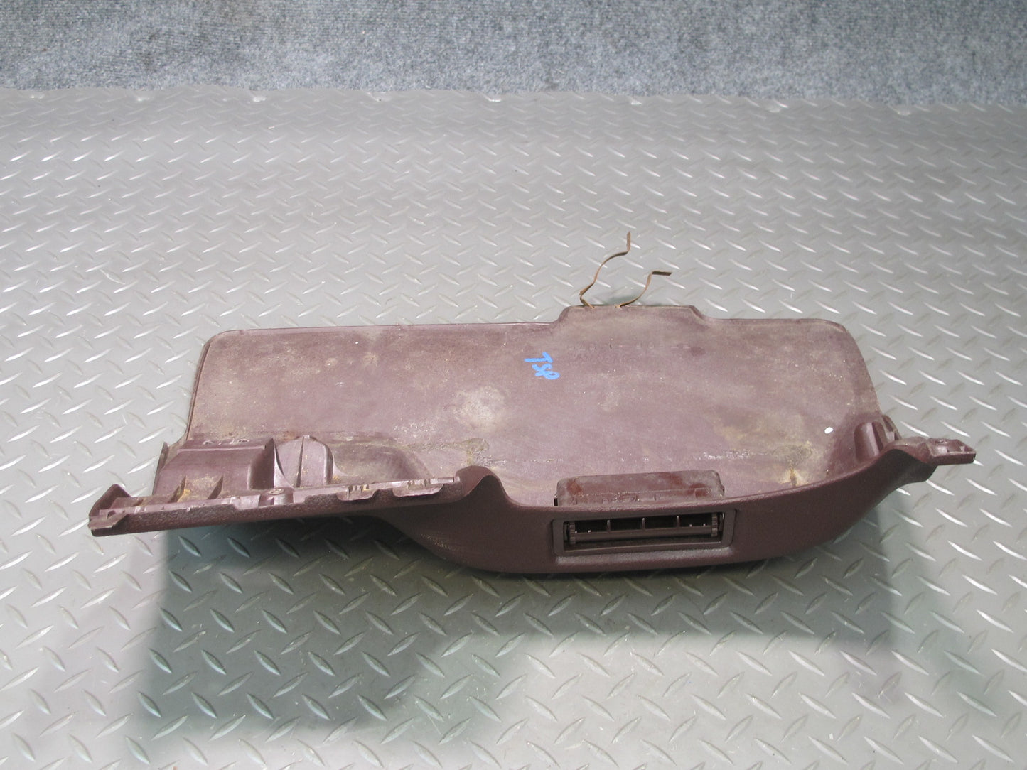 86-89 Toyota Supra MK3 Front Left Lower Knee Trim Panel Cover Maroon OEM