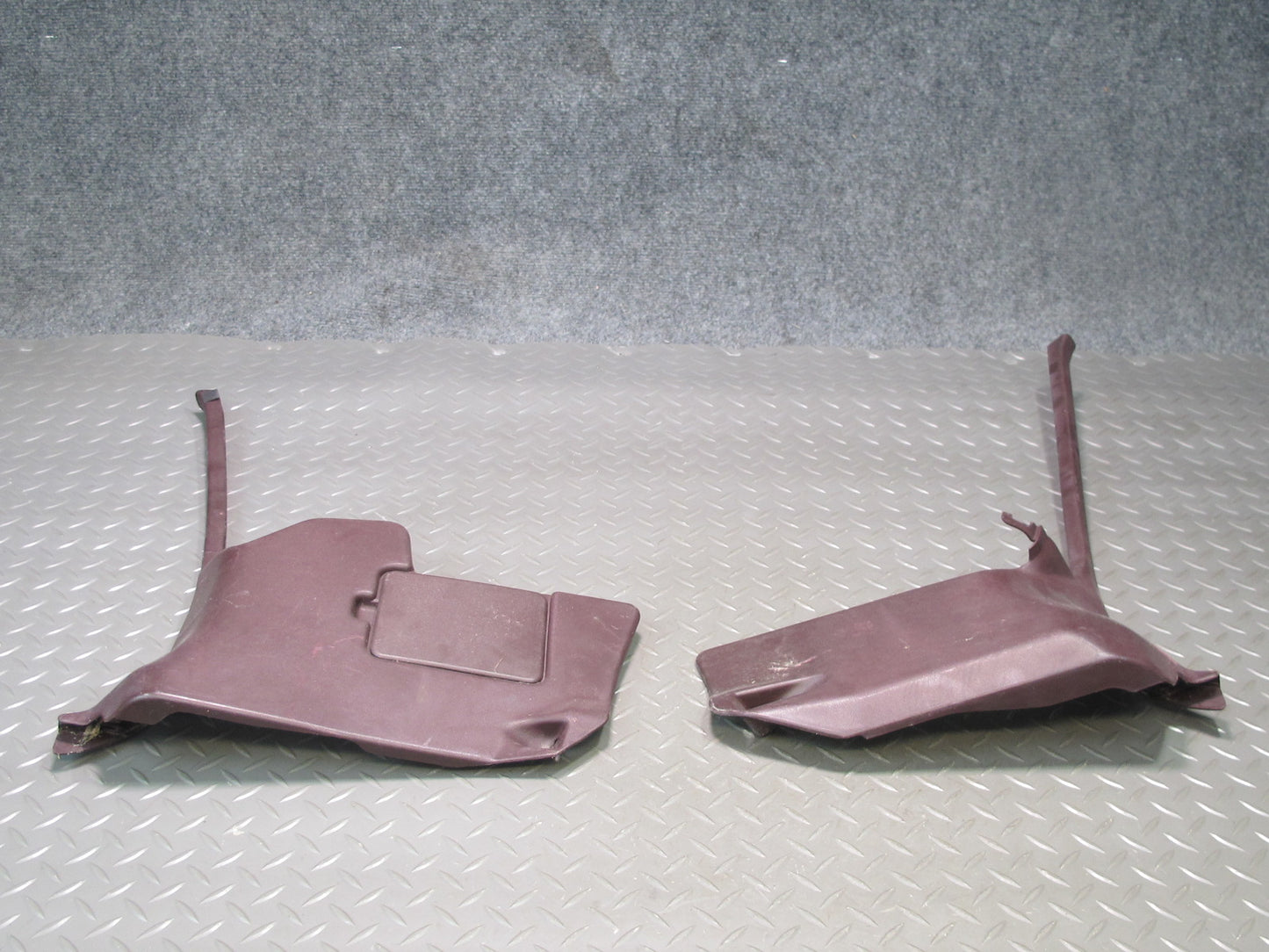 86-92 Toyota Supra MK3 Set of 2 Front Left & Right Kick Trim Cover Panel OEM