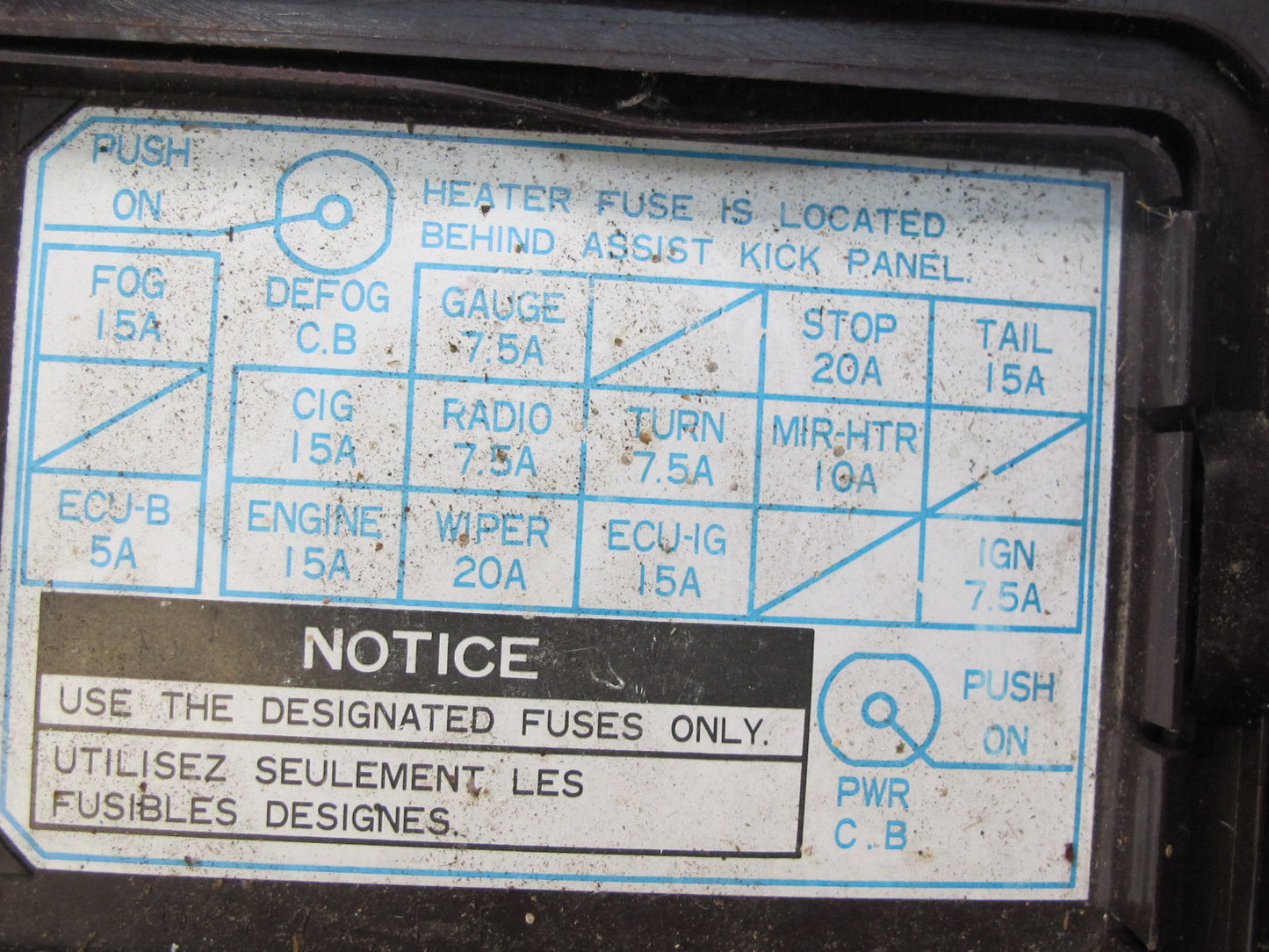 86-92 Toyota Supra MK3 Set of 2 Front Left & Right Kick Trim Cover Panel OEM