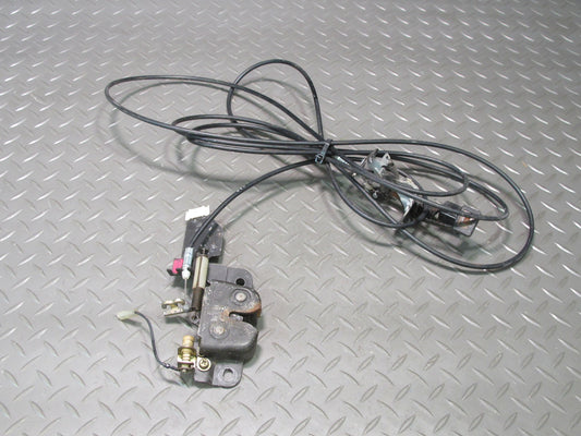 86-92 Toyota Supra MK3 Fuel Door Trunk Open Release Handle Cable Lock Latch OEM