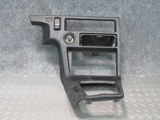 86-92 Toyota Supra MK3 Dash Center Console Radio Shifter Bezel Trim Panel OEM