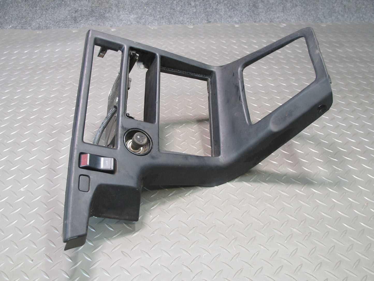 86-92 Toyota Supra MK3 Dash Center Console Radio Shifter Bezel Trim Panel OEM