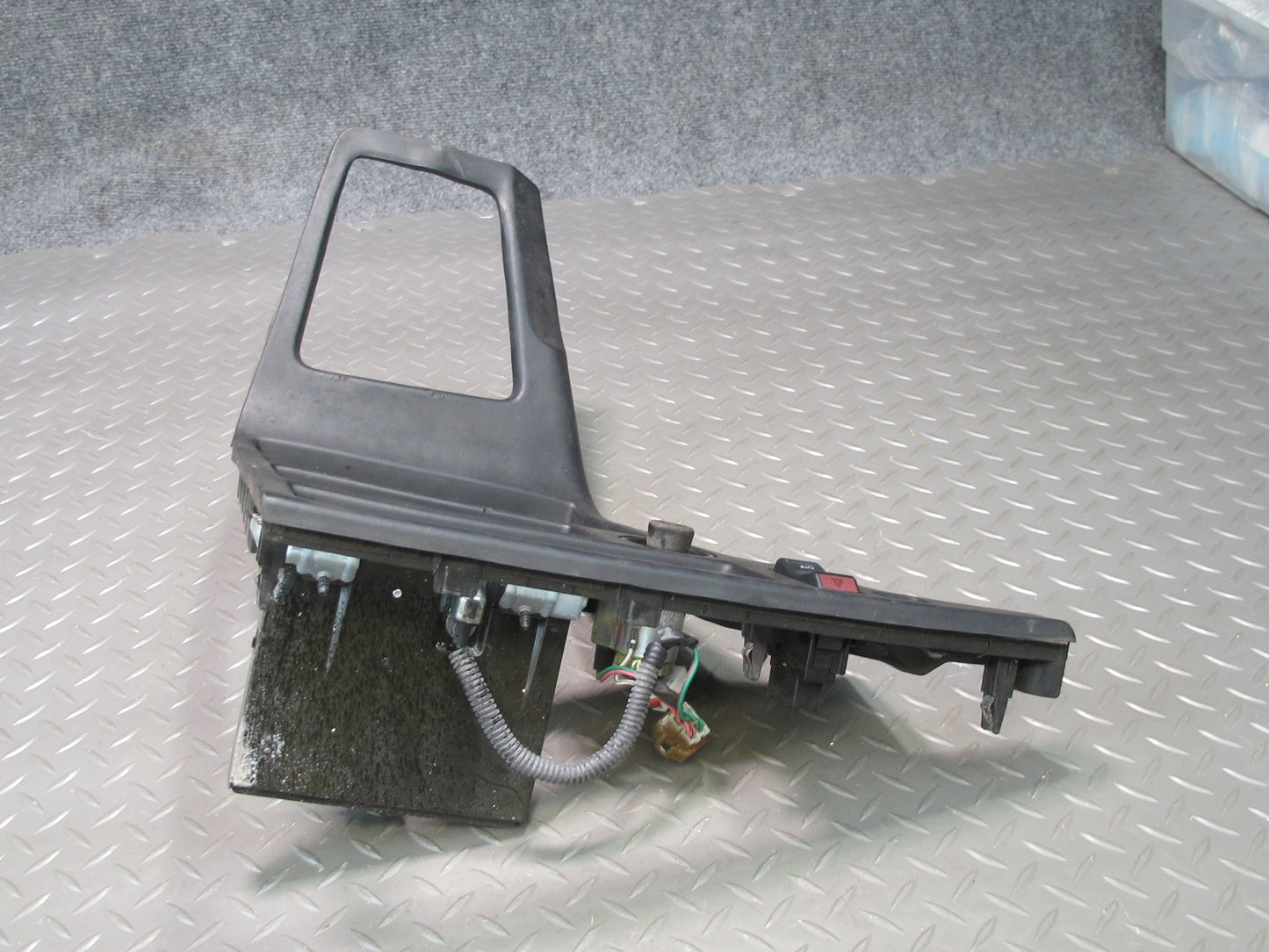 86-92 Toyota Supra MK3 Dash Center Console Radio Shifter Bezel Trim Panel OEM