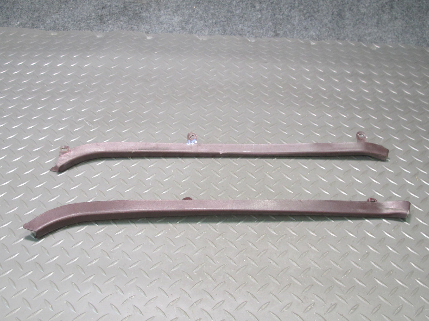 86-92 Toyota Supra MK3 Set of 2 Front Left & Right Door Trim Cover Maroon OEM