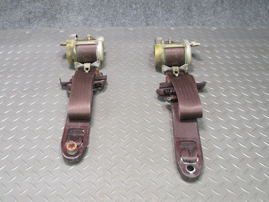 89-92 TOYOTA SUPRA MK3 FRONT RIGHT & LEFT SIDE SEATBELT RETRACTOR SET OEM