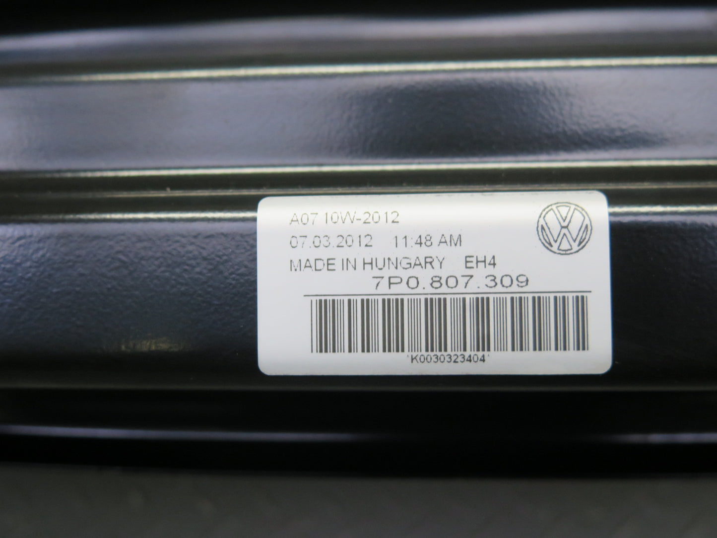 2011-2018 Porsche Cayenne 958 Rear Bumper Reinforcement Impact Bar