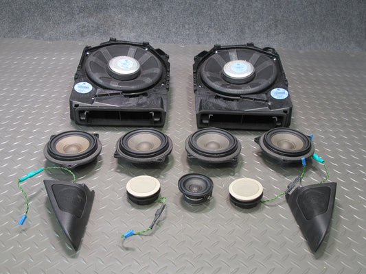 07-13 BMW E92 E93 335i Hi-fi Audio System Tweeter Subwoofer Speaker Set OEM