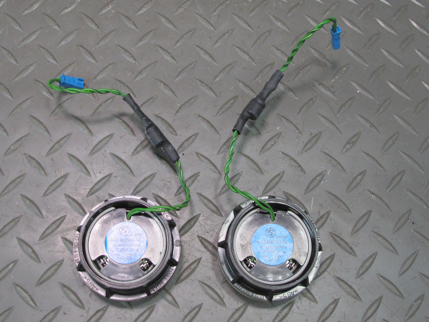 07-13 BMW E92 E93 335i Hi-fi Audio System Tweeter Subwoofer Speaker Set OEM