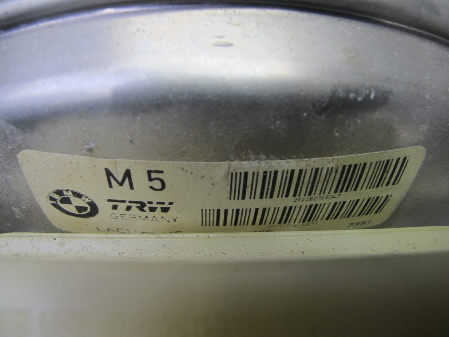 2006-2010 BMW E60 M5 Brake Master Cylinder Booster Fluid Reservoir Tank 55K Mile