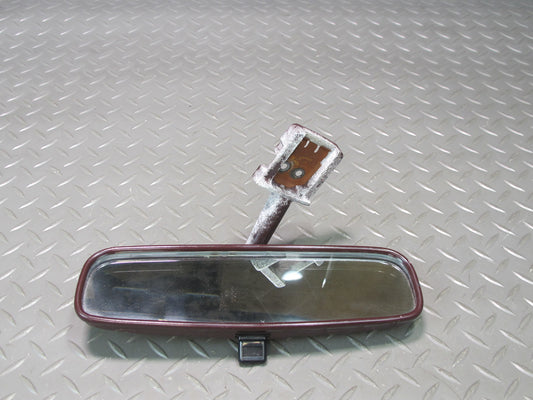 86-92 Toyota Supra MK3 MA70L Manual Dimming Interior Rear View Mirror Maroon OEM