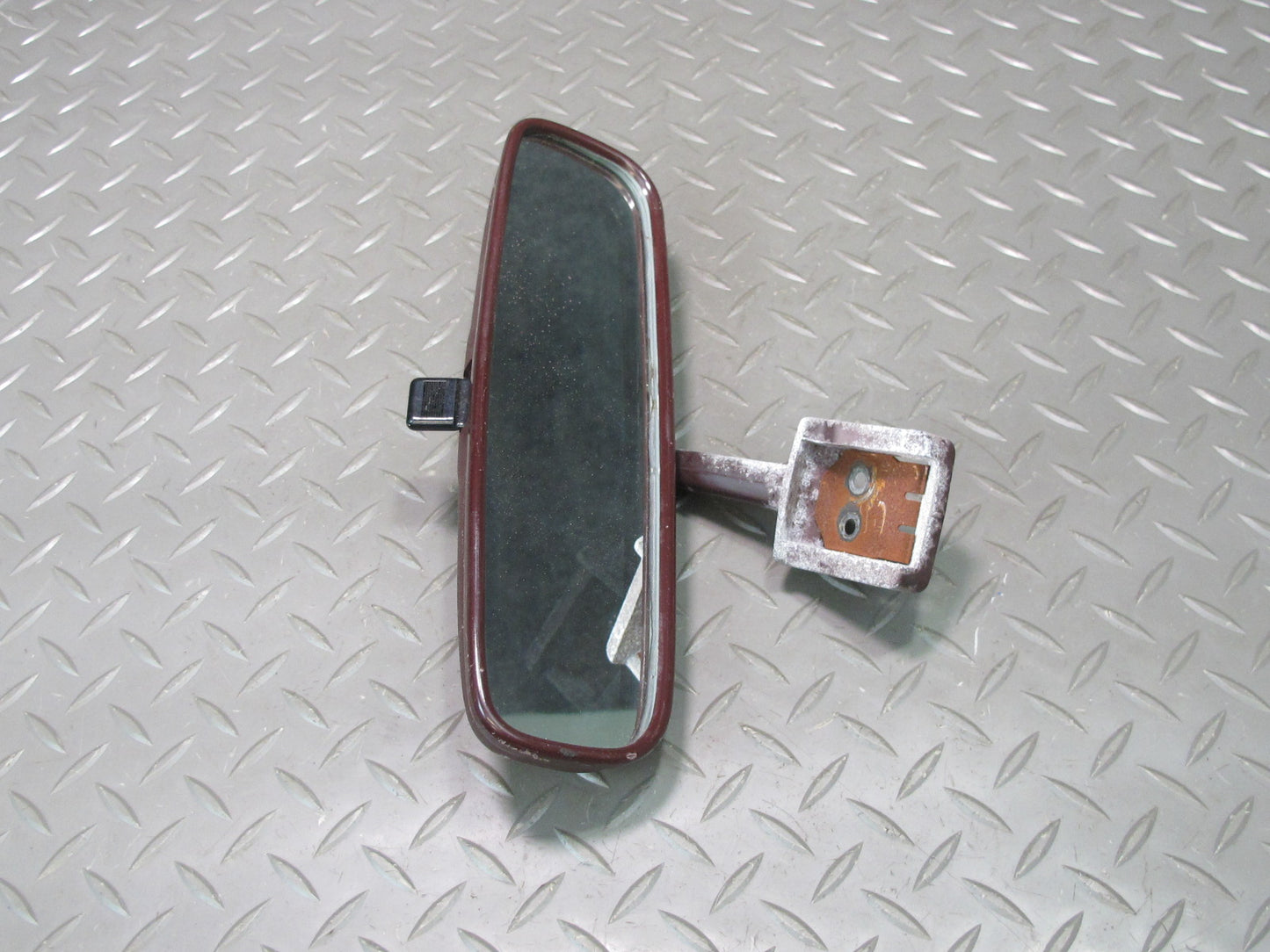 86-92 Toyota Supra MK3 MA70L Manual Dimming Interior Rear View Mirror Maroon OEM