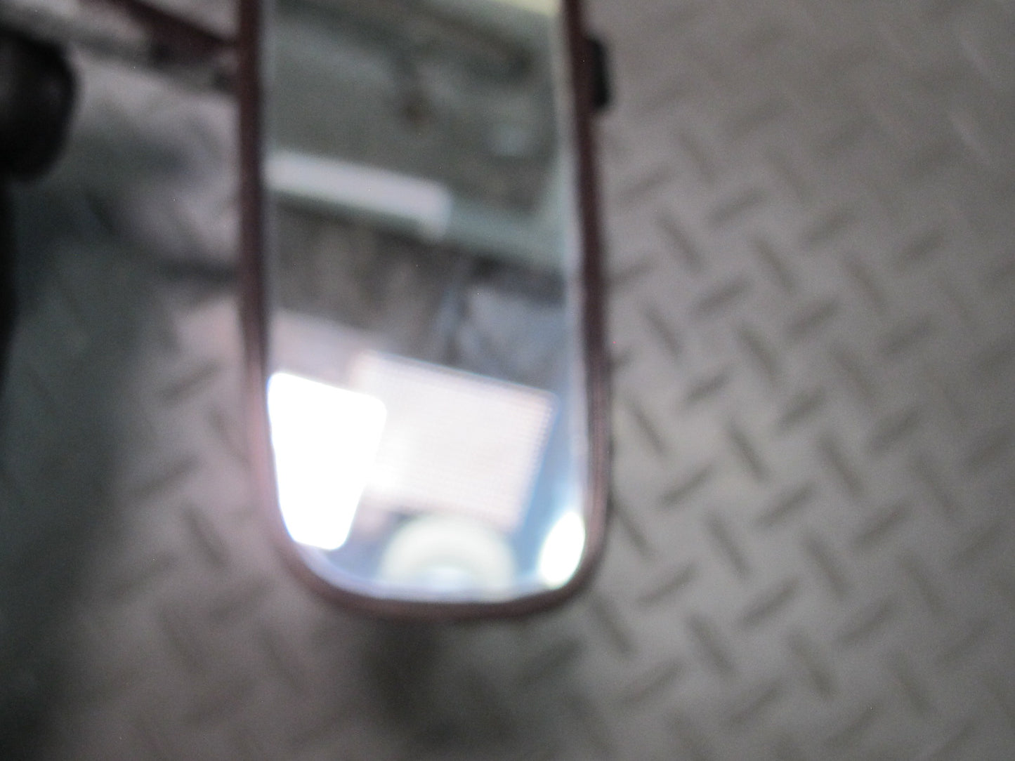 86-92 Toyota Supra MK3 MA70L Manual Dimming Interior Rear View Mirror Maroon OEM