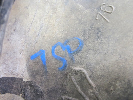 86-92 Toyota Supra MK3 Front Left Driver Side MUD Flap Guard White OEM