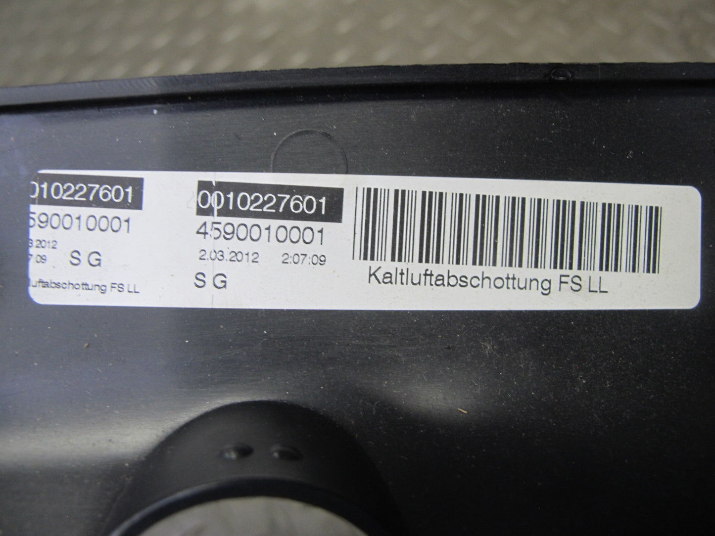 2011-2018 Porsche Cayenne 958 Under Dash Left & Right Side Footwell Cover Set