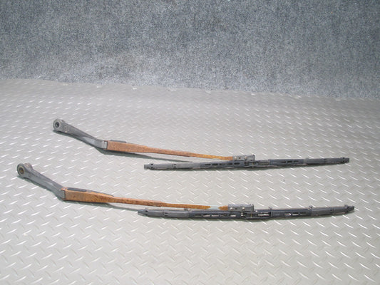 89-92 Toyota Supra MK3 Set of 2 Front Left & Right Windshield Wiper Arm OEM