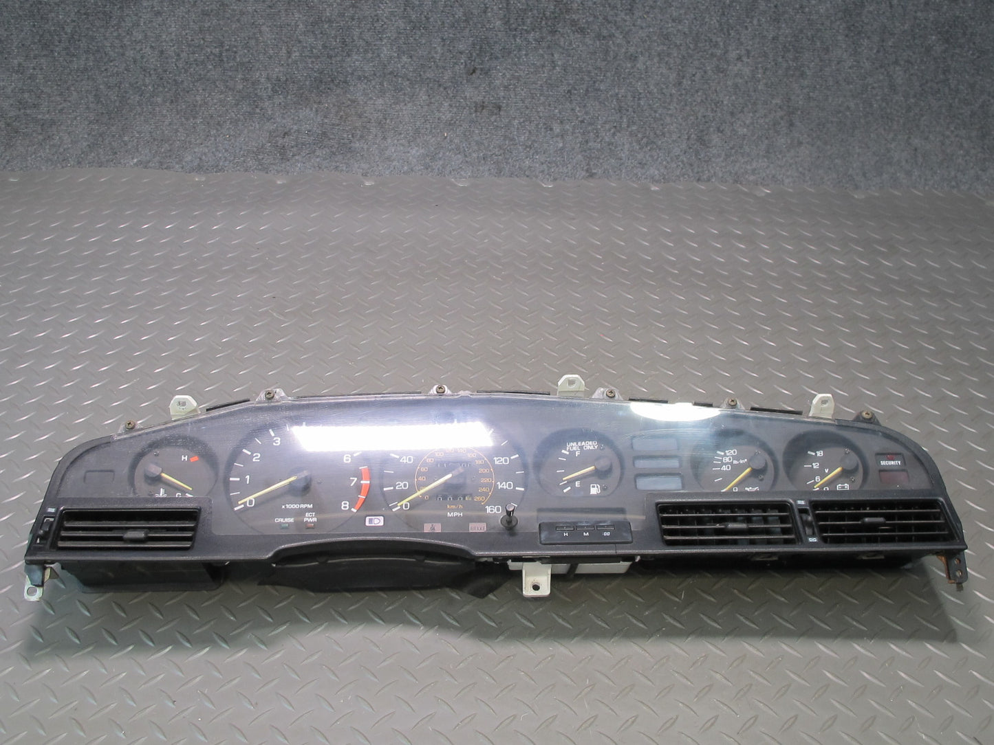 1989 Toyota Supra MA70L MK3 7MGE NA A/T Instrument Cluster Gauge Speedometer OEM