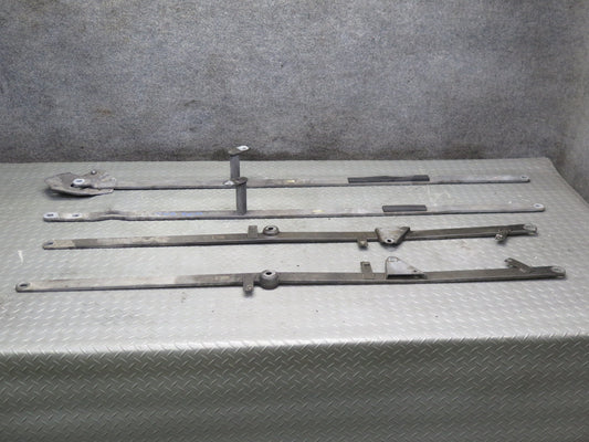07-13 BMW E93 335i Conv Set of 4 Rear Pull Rod & Front V-brace Bracket 64K OEM