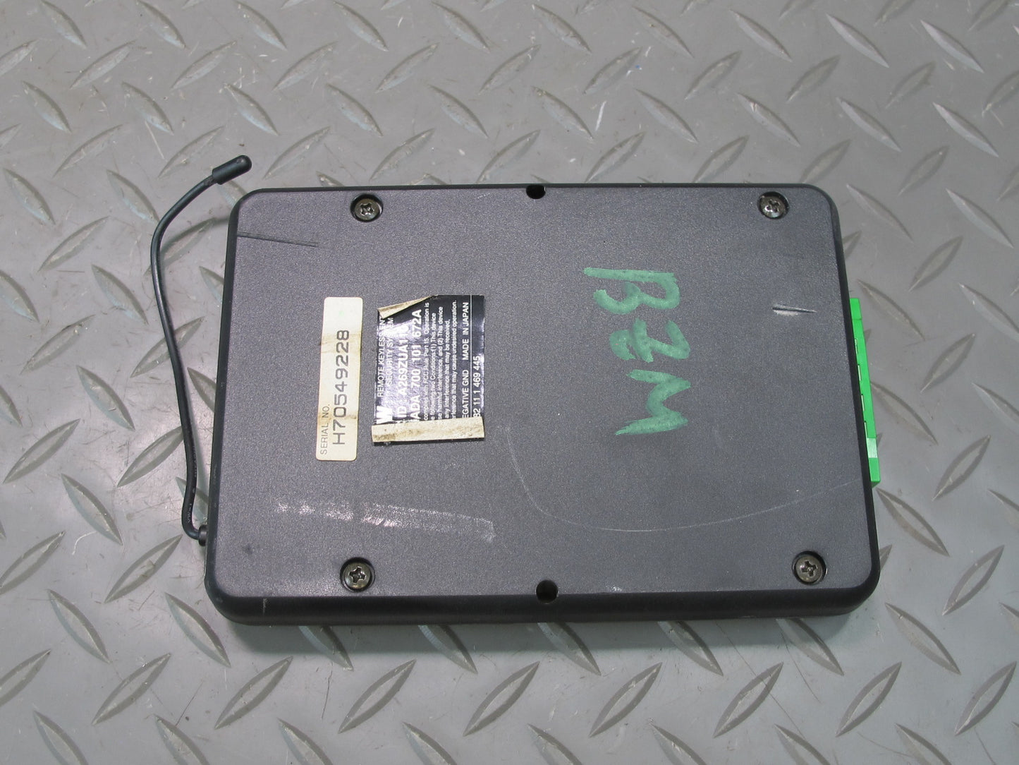 96-02 BMW E36/7 Z3 Remote Keyless Entry Security System Module 1469445 OEM