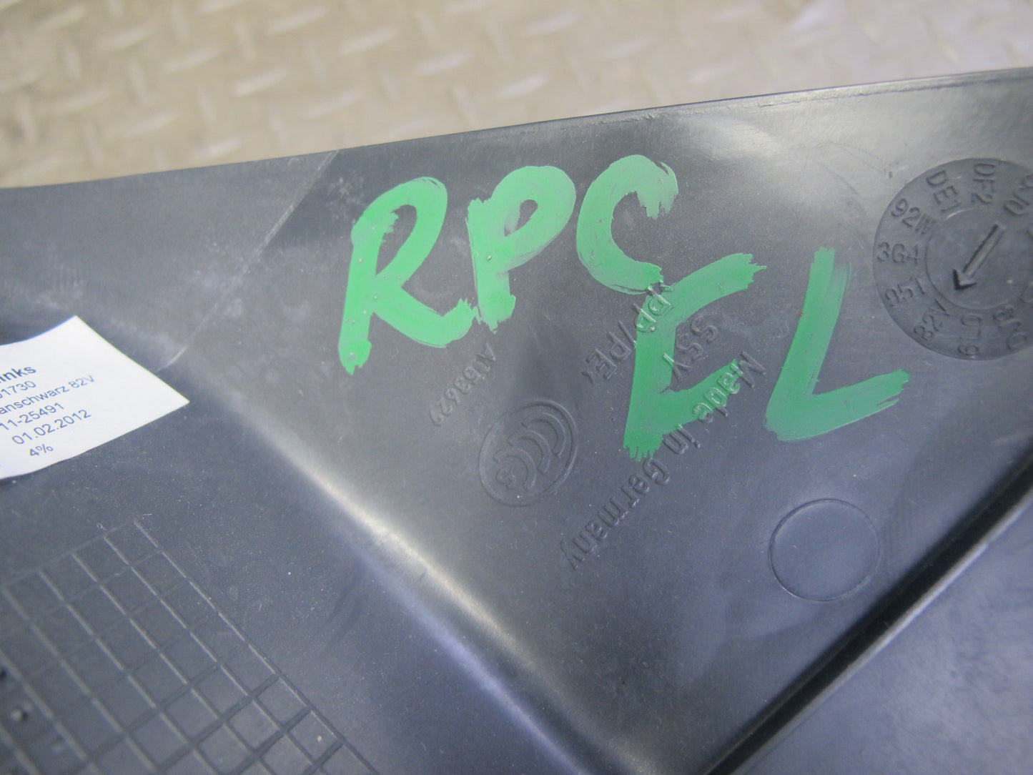 2011-2018 Porsche Cayenne 958 Front Left & Right Sill Scuff Plate Kick Panel Set