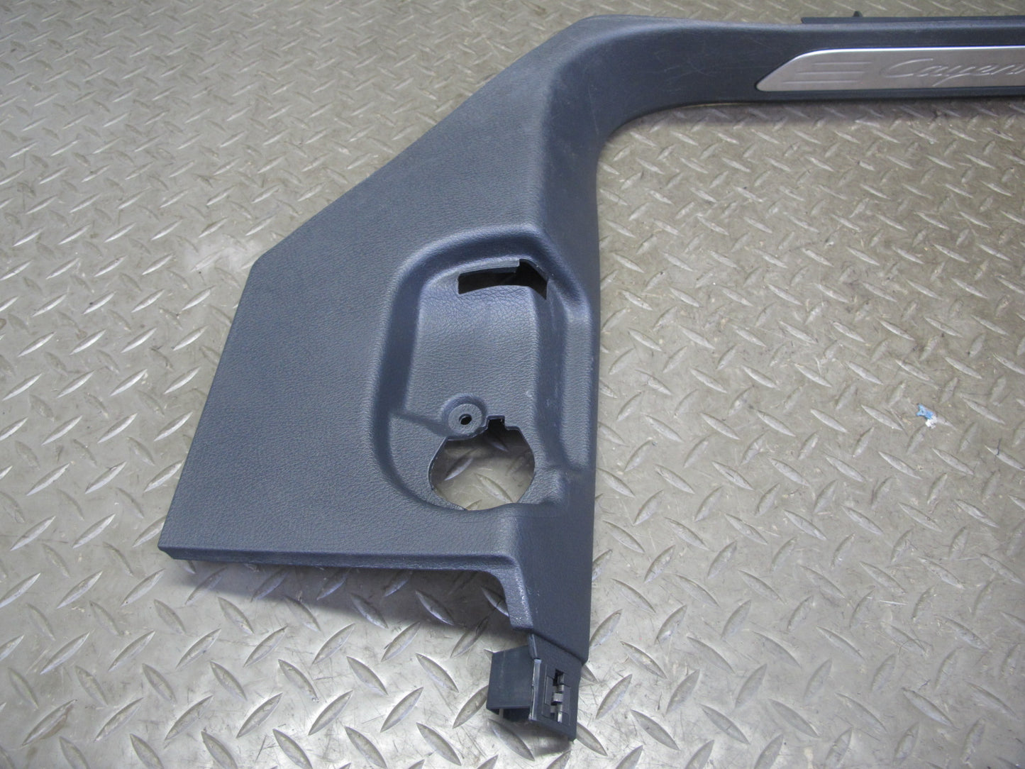 2011-2018 Porsche Cayenne 958 Front Left & Right Sill Scuff Plate Kick Panel Set