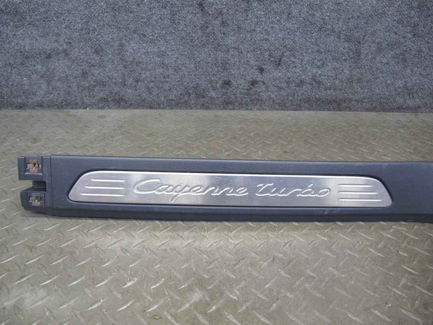 2011-2018 Porsche Cayenne 958 Front Left & Right Sill Scuff Plate Kick Panel Set