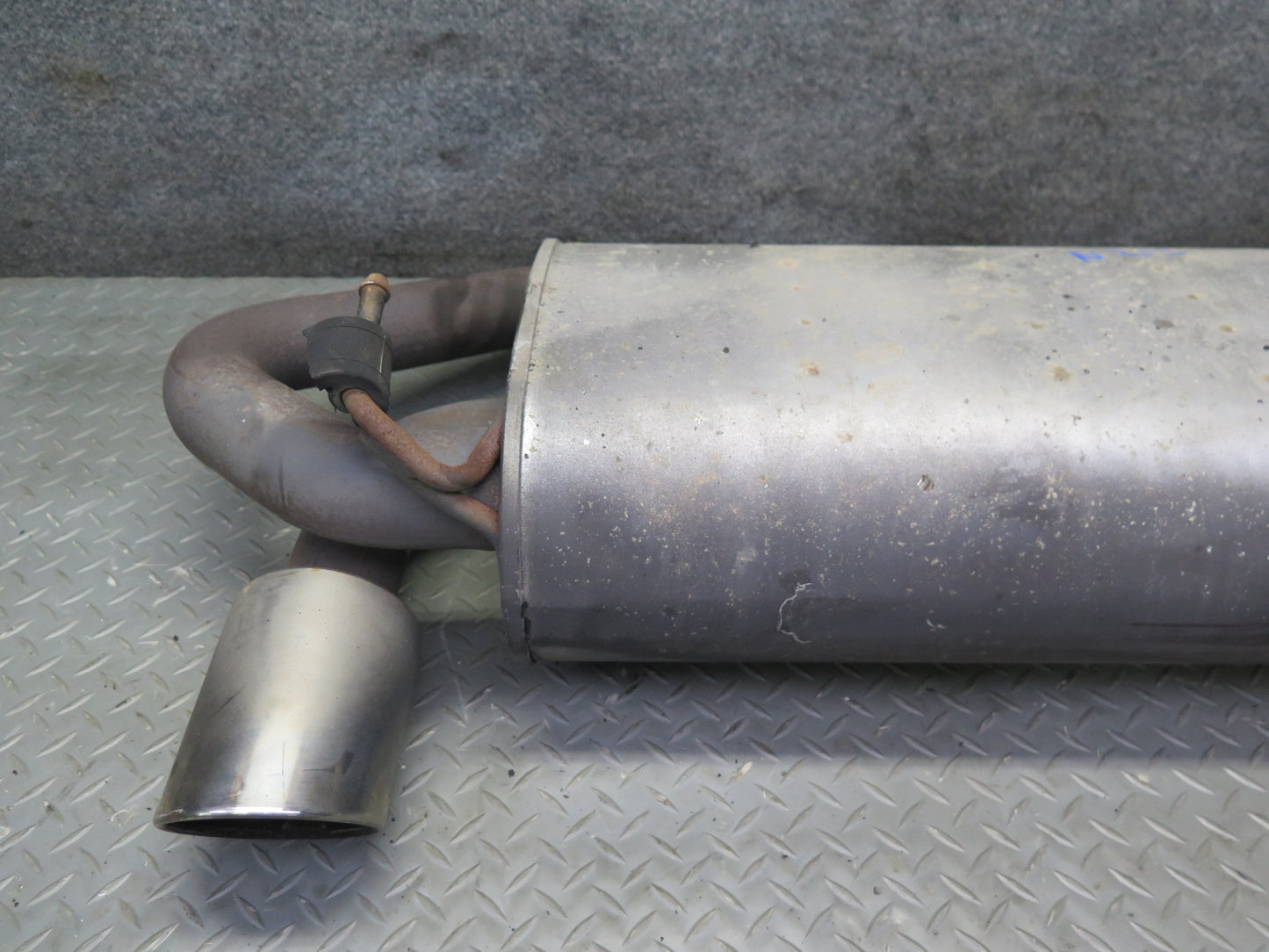 03-05 Nissan Z33 350Z VQ35DE Rear Exhaust Muffler w Tips 68K Miles OEM