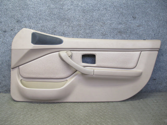 96-98 BMW E36/7 Z3 Right Passenger Door Interior Trim Panel Sand Beige OEM