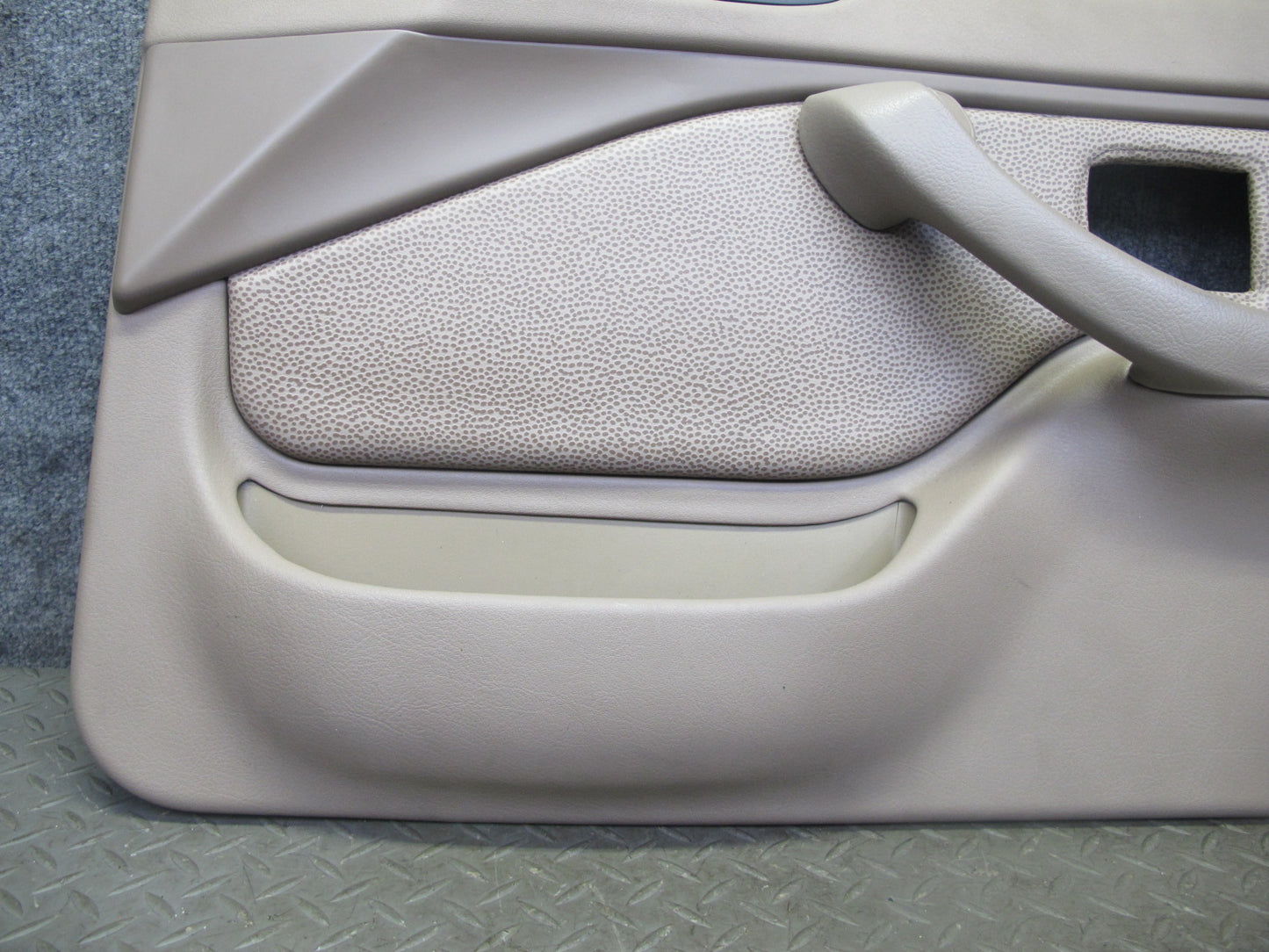 96-98 BMW E36/7 Z3 Right Passenger Door Interior Trim Panel Sand Beige OEM
