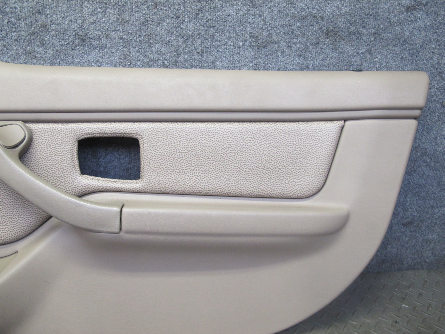 96-98 BMW E36/7 Z3 Right Passenger Door Interior Trim Panel Sand Beige OEM