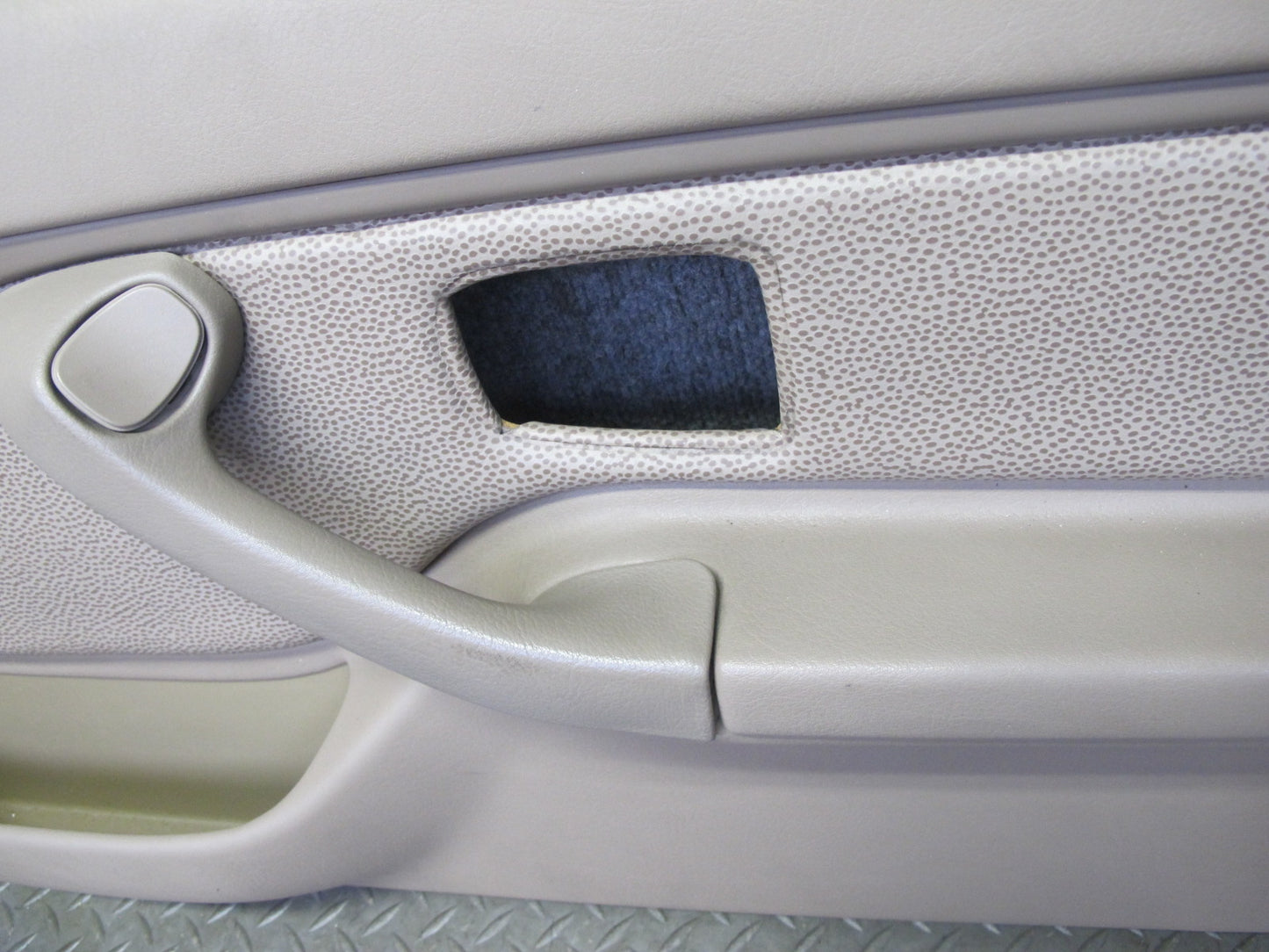 96-98 BMW E36/7 Z3 Right Passenger Door Interior Trim Panel Sand Beige OEM