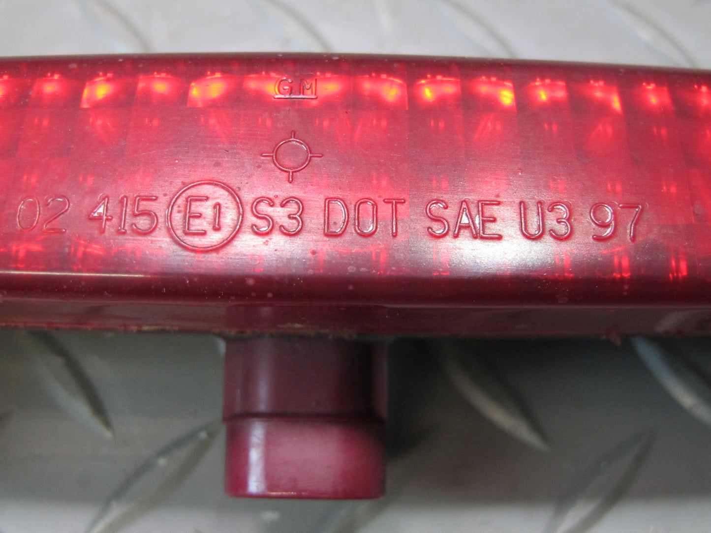 97-04 Chevrolet Corvette C5 Rear Third 3RD Brake Stop Light Lamp OEM